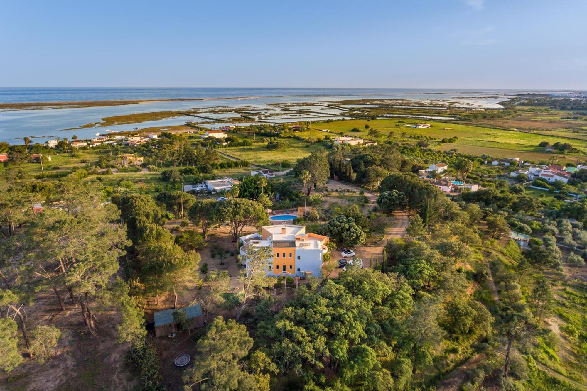 Meia Lua - Your Private Artsy Paradise Overlooking The Ria Formosa With Pool And Sea Views Near Barril Beach, Tavira Luz de Tavira Zewnętrze zdjęcie